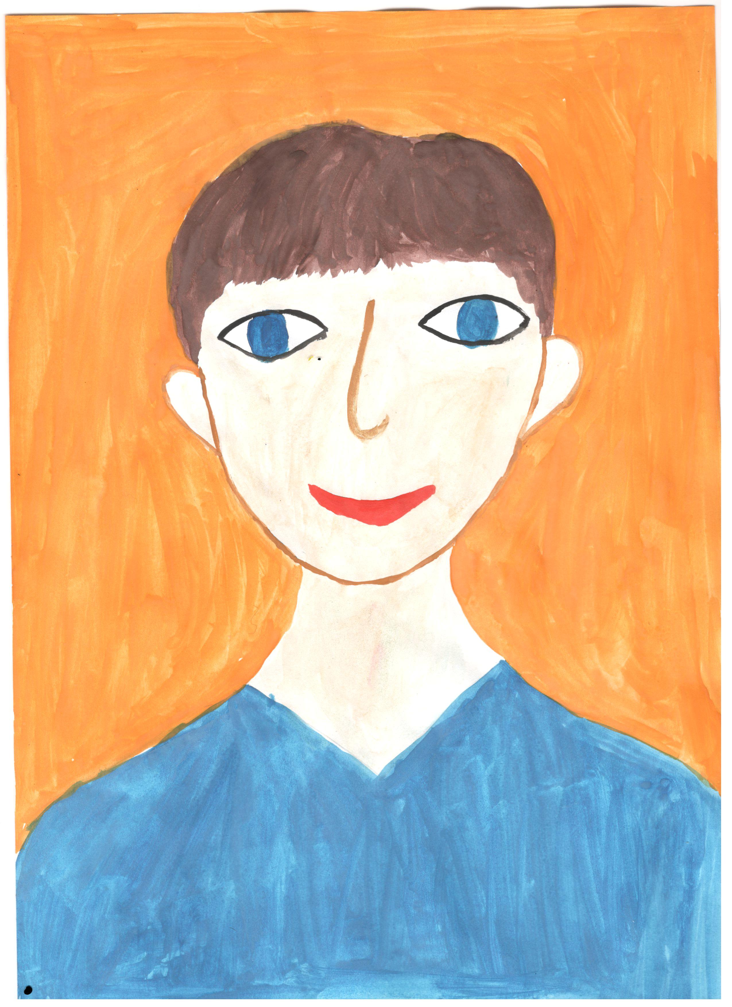 Рисуем портрет человека красками урок 3 класс. Папин портрет старшая группа. Автопортрет для детей. Рисование портрета. Портреты папы рисунки детей.