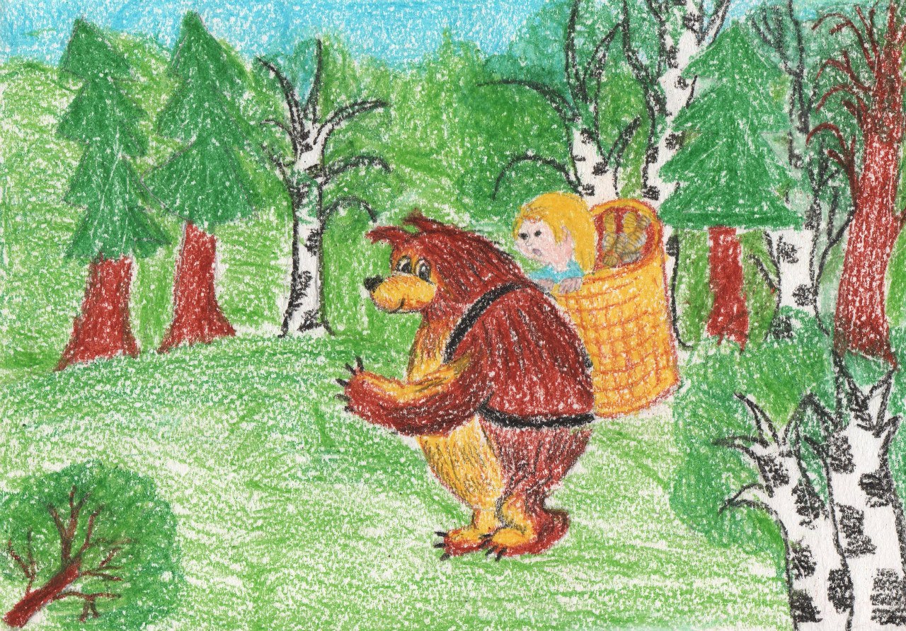 Мишка герой произведения. Иллюстрации к сказкам. Иллюстрации к русским народным сказкам. Детские рисунки по сказкам. Детские рисунки на тему сказки.