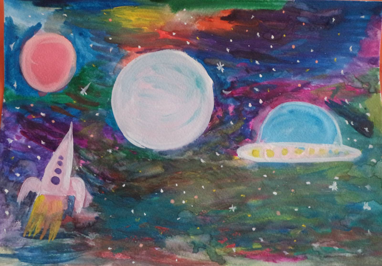 Как можно нарисовать космос. Рисунок на тему космос. Рисование космос. Рисунки на тему космос для детей. Рисование для детей космос.