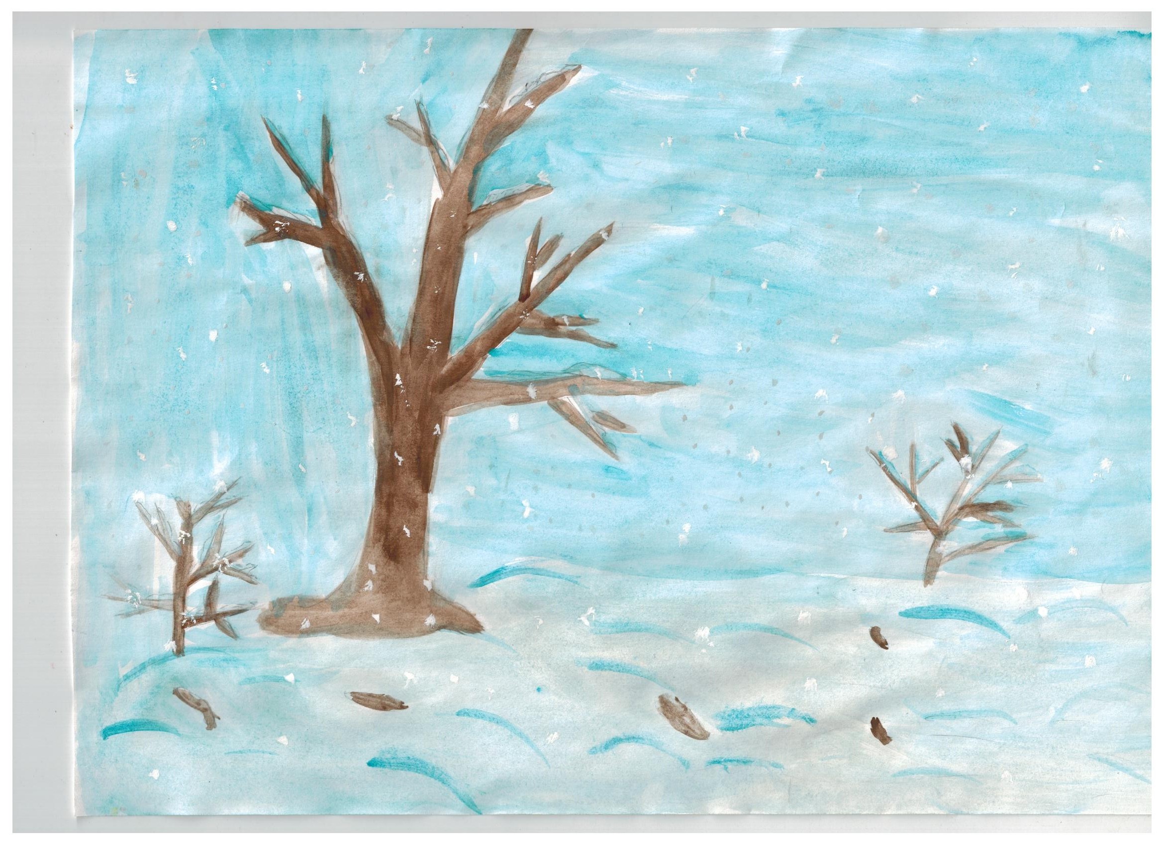 Рисунок 1 снега. Изо первый снег. Первый снег рисунок. Первый снег рисунки детей. Рисование первого снега.