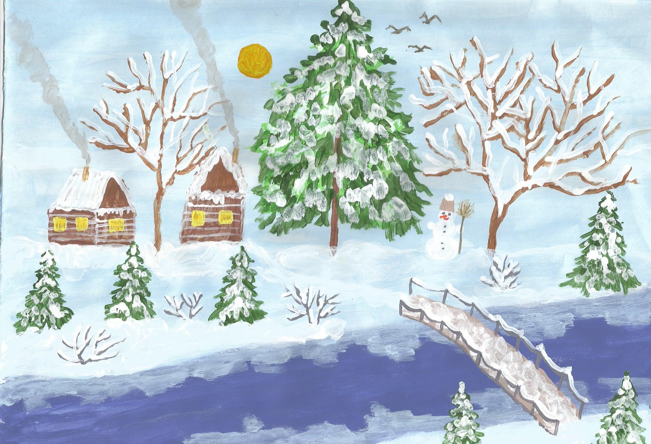 Зимний пейзаж класс. Зимний пейзаж для детей. Зимний пейзаж рисунок для детей. Зимний пейзаж детские рисунки. Зимний пейзаж детский рисунок.